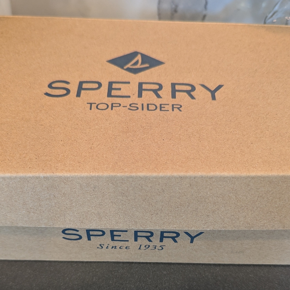 SPERRY | Women's Navy Canvas Crest Vibe Sneakers  Sz 7.5 - Picture 5 of 6